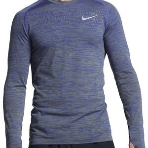 NIKE LONG SLEEVE DRI-FIT KNIT TEE SOLD OUT LIKE NEW MENS